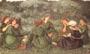 Sir Edward Coley Burne-jones,Bart.,ARA,RWS, Green Summer (mk46)